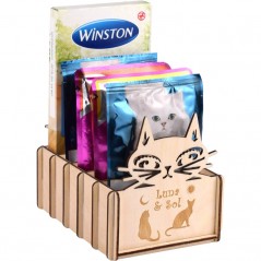 Cat sachets container