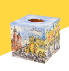 Ozdobne pudełko na chusteczki Krakowski Rynek